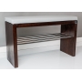 Shoe Rack RBS-11 Piano 01 Wood Walnut